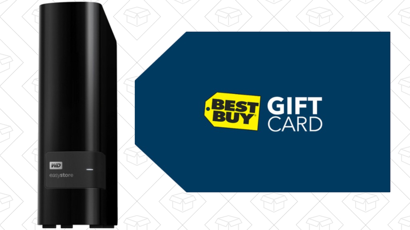WD 4TB External Drive, $100 + $25 Gift Card